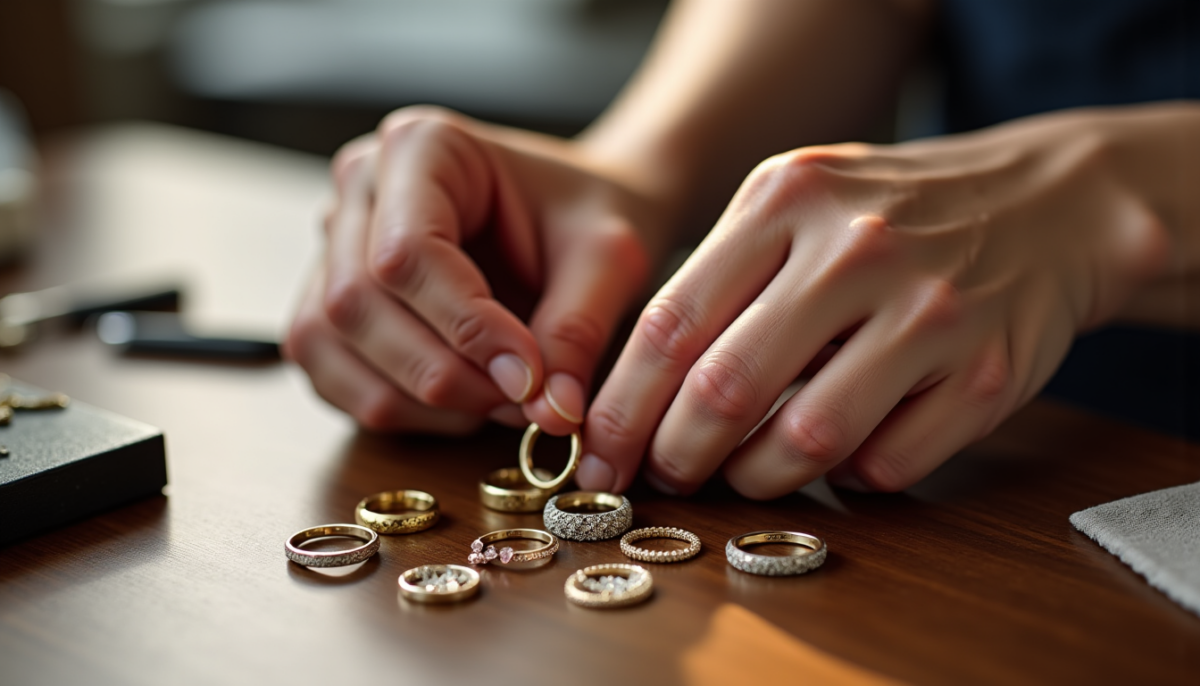 Composer une bague empilable : méthode en 5 étapes